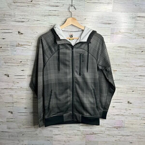 Burton hoodie jacket  sweater gray size small